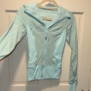 Light Teal Zip-Up